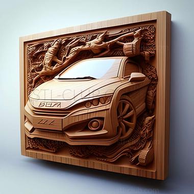 3D модель Honda CR Z (STL)